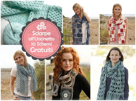 sciarpa prada uncinetto|Tutorial – Sciarpe all’Uncinetto 10 Schemi Gratuiti.